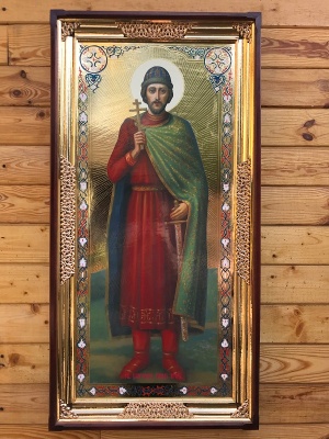 Святой благоверный князь Игорь (ростовой)