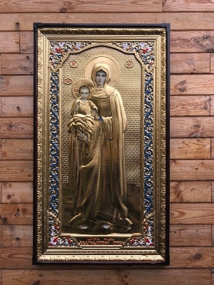 Ікона Божої Матері «Благодатне Небо» (емаль)