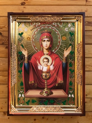 Икона Пресвятой Богородицы «Неупиваемая чаша»