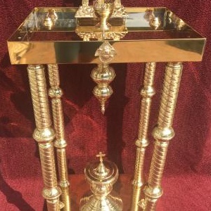 Панахидний стіл 4 ніжки (пісочний)